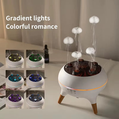 FlameGlow 250ml Aroma Diffuser – Breathe Calm, Live Bright